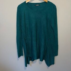 Roz & Ali asymmetric  sweater